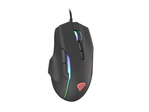 GENESIS Xenon 220 Gaming Mouse, 500 – 6400DPI, Wired, Black   Genesis