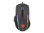GENESIS Xenon 220 Gaming Mouse, 500 – 6400DPI, Wired, Black   Genesis