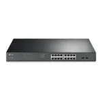 TP-LINK   Switch   TL-SG1218MPE   Web Managed   Rackmountable   Gigabit Ethernet (copper) ports quantity 16   SFP ports quantity 2   PoE+ ports quantity 16   36 month(s)
