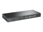 TP-LINK   Switch   TL-SG1218MPE   Web Managed   Rackmountable   Gigabit Ethernet (copper) ports quantity 16   SFP ports quantity 2   PoE+ ports quantity 16   36 month(s)