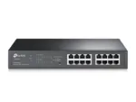 TP-LINK   Switch   TL-SG1016PE   Web Managed   Desktop/Rackmountable   Gigabit Ethernet (copper) ports quantity 16   PoE+ ports quantity 8   36 month(s)