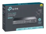 TP-LINK   Switch   TL-SG1016PE   Web Managed   Desktop/Rackmountable   Gigabit Ethernet (copper) ports quantity 16   PoE+ ports quantity 8   36 month(s)