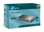 TP-LINK   Smart Switch   TL-SG108PE   Web Managed   Desktop   Gigabit Ethernet (copper) ports quantity 4   PoE+ ports quantity 4   Power supply type External   36 month(s)