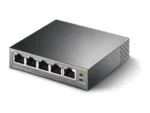 TP-LINK   Switch   TL-SF1005P   Unmanaged   Desktop   10/100 Mbps (RJ-45) ports quantity 5   Power over Ethernet (PoE) ports quantity 4   Power supply type External   36 month(s)