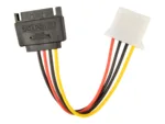 Gembird SATA (male) to Molex (female) power cable, 0.15 m, laidų išdėstymas
