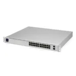 Ubiquiti   Unifi Switch   USW-PRO-24-POE   Managed L3   Desktop   Gigabit Ethernet (copper) ports quantity 24   SFP+ ports quantity 2   PoE+ ports quantity 24   Power supply type AC/DC, Internal, 450W