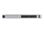 Ubiquiti   Unifi Switch   USW-PRO-24-POE   Managed L3   Desktop   Gigabit Ethernet (copper) ports quantity 24   SFP+ ports quantity 2   PoE+ ports quantity 24   Power supply type AC/DC, Internal, 450W