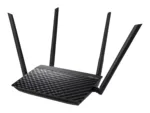 RT-AC1200 v.2   Router   802.11ac   300+867 Mbit/s   10/100 Mbit/s   Ethernet LAN (RJ-45) ports 4   Mesh Support No   MU-MiMO No   No mobile broadband   Antenna type 4xExternal   no
