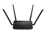 RT-AC1200 v.2   Router   802.11ac   300+867 Mbit/s   10/100 Mbit/s   Ethernet LAN (RJ-45) ports 4   Mesh Support No   MU-MiMO No   No mobile broadband   Antenna type 4xExternal   no