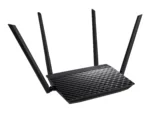 RT-AC1200 v.2   Router   802.11ac   300+867 Mbit/s   10/100 Mbit/s   Ethernet LAN (RJ-45) ports 4   Mesh Support No   MU-MiMO No   No mobile broadband   Antenna type 4xExternal   no