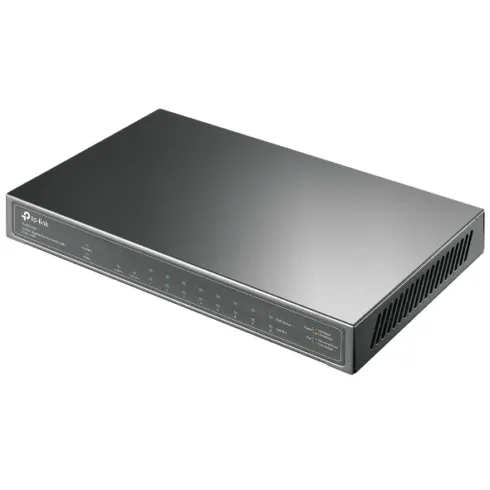 TP-LINK   Switch   TL-SG1210P   Unmanaged   Desktop   Gigabit Ethernet (copper) ports quantity 1   SFP ports quantity 1   PoE+ ports quantity 8   36 month(s)