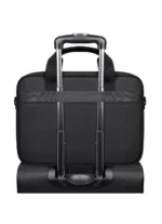 PORT DESIGNS   105064   HANOI II CLAMSHELL   Fits up to size 15.6 ”   Messenger – Briefcase   Black   Shoulder strap