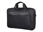 PORT DESIGNS   105064   HANOI II CLAMSHELL   Fits up to size 15.6 ”   Messenger – Briefcase   Black   Shoulder strap