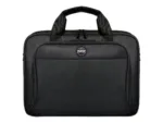PORT DESIGNS   105064   HANOI II CLAMSHELL   Fits up to size 15.6 ”   Messenger – Briefcase   Black   Shoulder strap