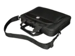 PORT DESIGNS   105064   HANOI II CLAMSHELL   Fits up to size 15.6 ”   Messenger – Briefcase   Black   Shoulder strap