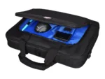 PORT DESIGNS   105064   HANOI II CLAMSHELL   Fits up to size 15.6 ”   Messenger – Briefcase   Black   Shoulder strap