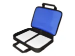 PORT DESIGNS   105064   HANOI II CLAMSHELL   Fits up to size 15.6 ”   Messenger – Briefcase   Black   Shoulder strap