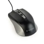 Gembird MUS-4B-01-GB optinė pelė su USB jungtimi, spacegrey/juoda