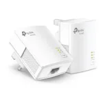 TP-LINK   Gigabit Powerline Starter Kit   TL-PA7017 KIT   10/100/1000 Mbit/s   Ethernet LAN (RJ-45) ports 1   No Wi-Fi   Data transfer rate (max) 1000 Mbit/s   Extra socket