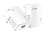 TP-LINK   Gigabit Powerline Starter Kit   TL-PA7017 KIT   10/100/1000 Mbit/s   Ethernet LAN (RJ-45) ports 1   No Wi-Fi   Data transfer rate (max) 1000 Mbit/s   Extra socket