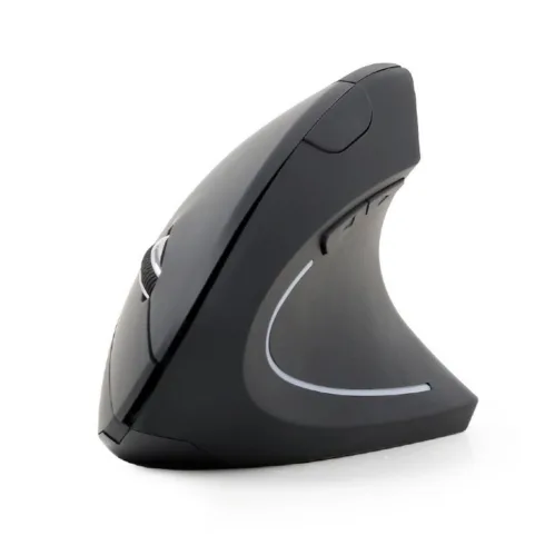 Gembird MUSW-ERGO-01 2.4GHz belaidė optinė pelė, juoda