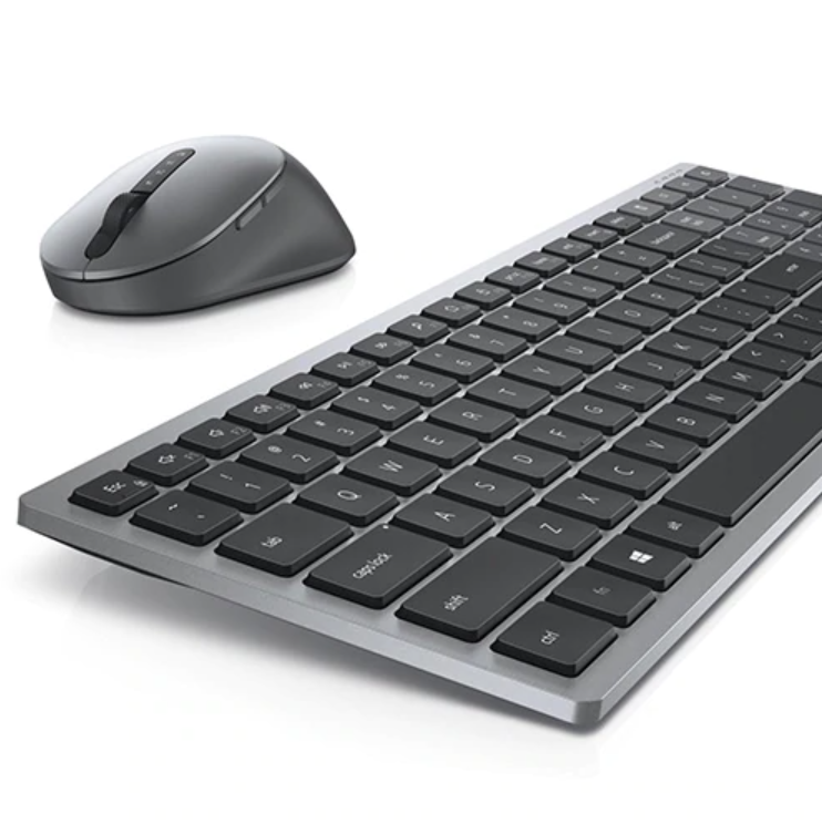 292557-580-aiwm-5397184289365-0.webp Dell Keyboard and Mouse KM7120W Keyboard and Mouse Set Wireless Batteries included US Bluetooth Titan Gray Numeric keypad Wireless connection