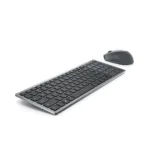Dell   Keyboard and Mouse   KM7120W   Keyboard and Mouse Set   Wireless   Batteries included   US   Bluetooth   Titan Gray   Numeric keypad   Wireless connection