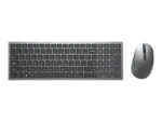 Dell   Keyboard and Mouse   KM7120W   Keyboard and Mouse Set   Wireless   Batteries included   US   Bluetooth   Titan Gray   Numeric keypad   Wireless connection