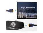 Logilink   Cable HDMI High Speed with Ethernet   CH0066   HDMI Type A Male   HDMI Type A Male   HDMI to HDMI   10 m