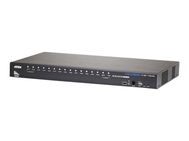 293770-cs17916-at-g-4719264641602-0.webp Aten KVM Switch CS17916 16-Port USB HDMI/Audio USB USB 18 W