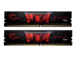 G.Skill Aegis 16 GB DDR4 RAM, šoninis vaizdas su etiketėmis