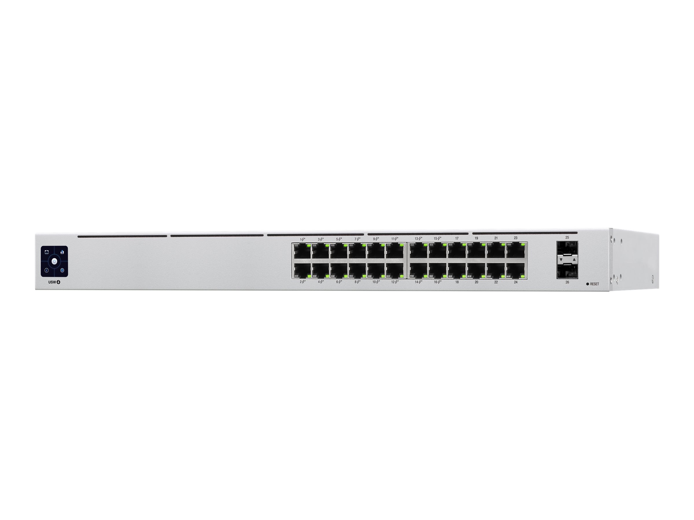 294022-usw-24-poe-817882028554-0.webp Ubiquiti UniFi Switch USW-24-POE USW-24-POE Managed L2 Desktop/Rack-mountable PoE+ ports quantity 16