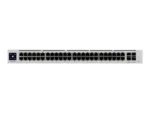 Ubiquiti   UniFi Switch   USW-PRO-48-POE   Managed L3   Rackmountable   Gigabit Ethernet (copper) ports quantity 48   SFP+ ports quantity 4   Power supply type Internal
