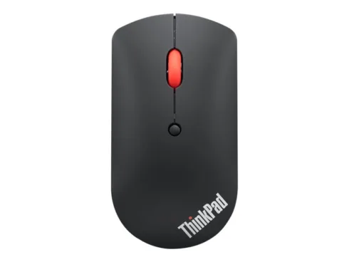 Lenovo   ThinkPad Bluetooth Silent Mouse   Wireless   Bluetooth 5.0   Black   1 year(s)