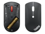 Lenovo   ThinkPad Bluetooth Silent Mouse   Wireless   Bluetooth 5.0   Black   1 year(s)