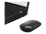 Lenovo   ThinkPad Bluetooth Silent Mouse   Wireless   Bluetooth 5.0   Black   1 year(s)