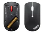Lenovo   ThinkPad Bluetooth Silent Mouse   Wireless   Bluetooth 5.0   Black   1 year(s)