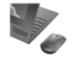 Lenovo   ThinkBook Bluetooth Silent Mouse   Wireless   Bluetooth 5.0   Iron Grey   1 year(s)