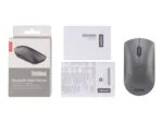 Lenovo   ThinkBook Bluetooth Silent Mouse   Wireless   Bluetooth 5.0   Iron Grey   1 year(s)