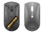 Lenovo   ThinkBook Bluetooth Silent Mouse   Wireless   Bluetooth 5.0   Iron Grey   1 year(s)