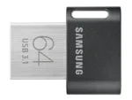 Samsung | FIT Plus | MUF-64AB/APC | 64 GB | USB 3.1 | Black/Silver