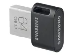 Samsung | FIT Plus | MUF-64AB/APC | 64 GB | USB 3.1 | Black/Silver