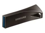 USB atmintinė Samsung BAR Plus su matiniu paviršiumi ir etiketėmis