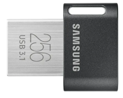 Samsung FIT Plus 256 GB USB 3.1 atmintinė juoda/sidabrinė