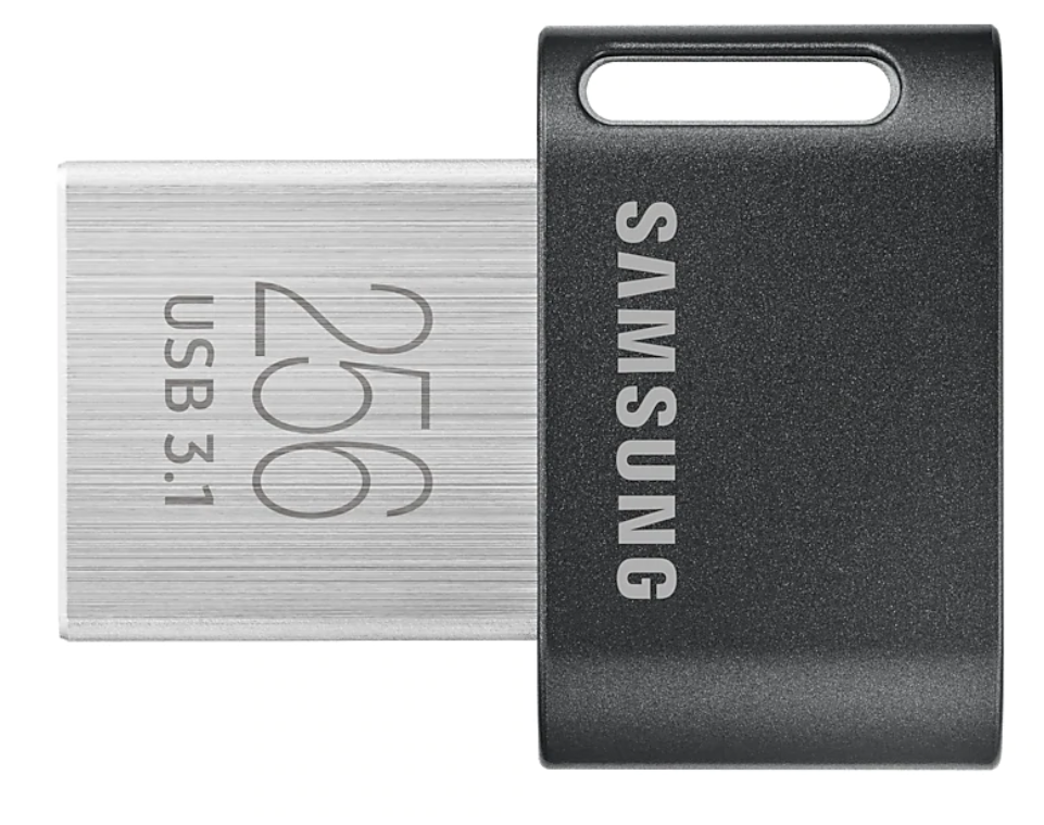 295635-muf-256ab-apc-8801643233563-0.webp Samsung FIT Plus 256 GB USB 3.1 atmintinė juoda/sidabrinė