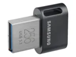 USB atmintinė Samsung FIT Plus su matiniu paviršiumi ir šoniniu vaizdu