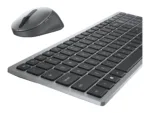 Dell   Keyboard and Mouse   KM7120W   Keyboard and Mouse Set   Wireless   Batteries included   NORD   Bluetooth   Titan Gray   Numeric keypad   Wireless connection