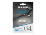 USB kortelė Samsung BAR Plus 64 GB, šoninis vaizdas su USB 3.1 jungtimi