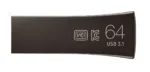 USB kortelė Samsung BAR Plus, šoninis vaizdas su USB 3.1 jungtimi