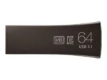 USB atmintinė Samsung BAR Plus 64 GB, šoninis vaizdas